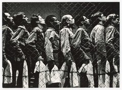 1950 Italian Art Photo Prison Inmates Jail Mazzanti Bologna Italy