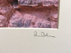 BRUCE BLUM SIGNED COLOR Photo Print (16″ X 20″)-«Man Smoking «