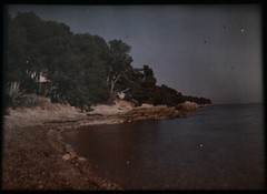 5 autochromes 9X 12cm, circa from Nice / Cannes 1910. Original Light Box