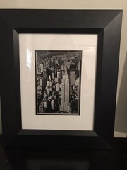Jesse Kalisher Signature Series #2833 B/W Framed Photo Empire State Building