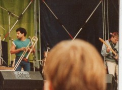 17.09. 1983 Original Colour Photo UB40 Life Concert Augsburg Rosenaustadion 13x9cm C/C