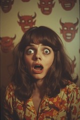 5 ~ 4X6 Glossy HORROR Fine Art ‘ SCREAM QUEEN ‘ Photo FANTASY Set ! 211359086
