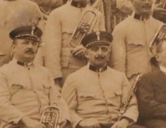 Great old group photo musicians – music corps? Austria Bruck a. Mur 1925