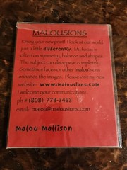 Malou Mallison Signed Photograph Hawaii Surfing