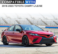 Headlight Assembly Compatible with 2018-2023 Toyota Camry L/LE/SE Sedan OEM LED