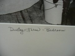 MATTED PHOTOGRAPHY Dudley Farm – Bedroom B&W By Larry Santucci 2005 16×20