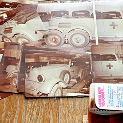 25+ Original Photos/Negatives 1930s DAIMLER MERCEDES-BENZ G4 W31 LOT