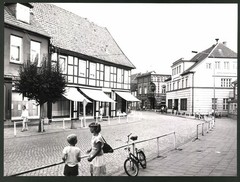 12 photographs view Hagenow / Old Town, publisher PGH Film & Bild Berlin,