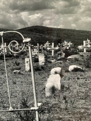 Henry Gilpin signed 10 x 14 inch Art Photograph of Cemetery