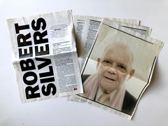 Portrait of Robert Silvers (New York Review of Books) by Andreas Laszlo Konrath