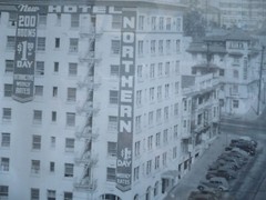 Old Canada Downtown photograph, Urban Life, Old Cars