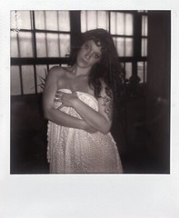 OOAK Art model Mars Polaroid Instant Film Print SIGNED by model and artist