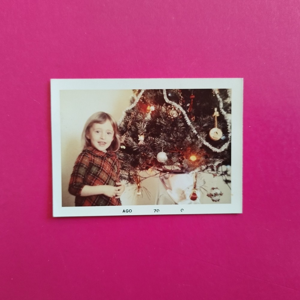 Old Photo Antique Vintage Christmas Girl Girl Christmas Fashion Fashion Old Photo