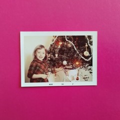 Old Photo Antique Vintage Christmas Girl Girl Christmas Fashion Fashion Old Photo