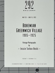 Jesse Tarbox Beals (1870-1942) Art Announcement Card 1993 – Bohemian NYC