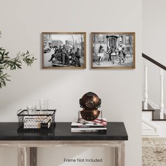 Vintage African American Photo Wall Art – Gifts for Black History Month, MLK …