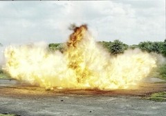 Sarah Pickering (b. 1972) Art Announcement Card – Explosions