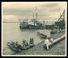 Port in Guayaquil in Ecuador – 1950s – Photo 12x10cm
