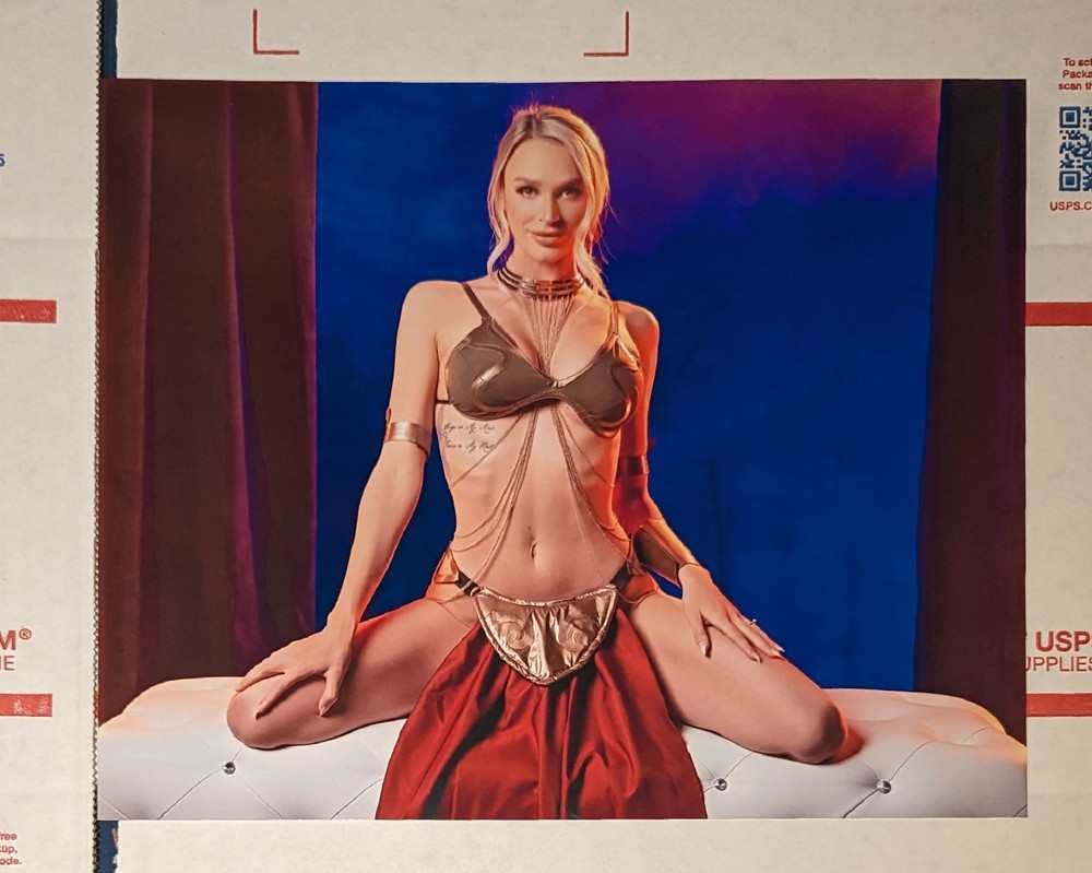 Emma Hix 8×10 Photo Print Sexy Slave Leia Star Wars Cosplay Onlyfans Pornstar