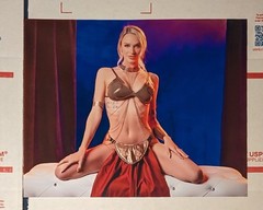 Emma Hix 8×10 Photo Print Sexy Slave Leia Star Wars Cosplay Onlyfans Pornstar