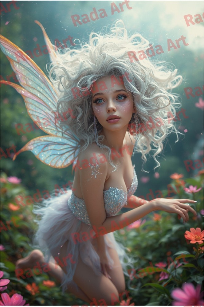 Digital Picture Image Art Ai Photo Wallpaper Background for Desctop Forest Fairy