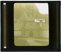 Large Chartreuse, Photo J. Moulin, Glass Plate, Color, Positive 8.5×10 Cm