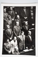 Photographic Print, RC Politics 18X24cm 1980 Gamma Valery Giscard D’Estaing