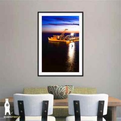 Corpus Christi Harbor Sunset – Laguna Madre – South Texas Wall Art