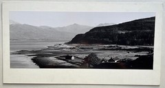 DR KC BROWN AUSTRALIAN LARGE PHOTOGRAPH B&W «SCOTLAND VIEW» 1980