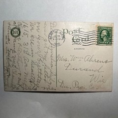 1916 VTG RPPC SA Princess Victoria Canadian Pacific Line Ship Seattle Antique US
