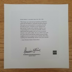 DENNIS STOCK – ESTATE STAMPED PHOTO – MAGNUM SQUARE PRINT LIMITED EDITION