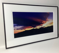 Fine Art Photograph Windswept Icelandic Volcano Signed & Framed Limited Edition
