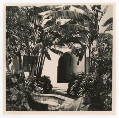 Hoyningen-Heune Morocco Vintage Photo Hotel Fes Palais Jamai Palm North Africa