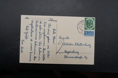Photo Postcard View Solla Schönberg Bavaria Schullandheim 1953 Hotel Building