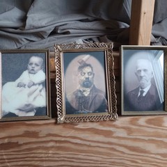 Haunted Memories Vintage Frames Lenticular Changing Portraits Eddie Edward Allen