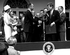 Kennedy and Shepard in Washington D.C. 11″x14″ Photograph Print 11×14