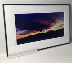 Fine Art Photograph Windswept Icelandic Volcano Signed & Framed Limited Edition