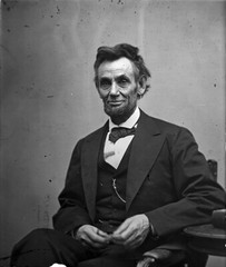 Abraham Lincoln Photograph – Vintage Photo from 1865