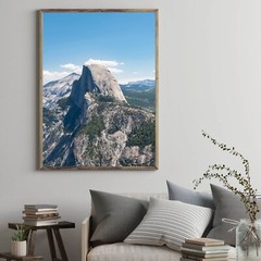 Half Dome Yosemite Glacier Point Wall Print, Yosemite National Park Photography