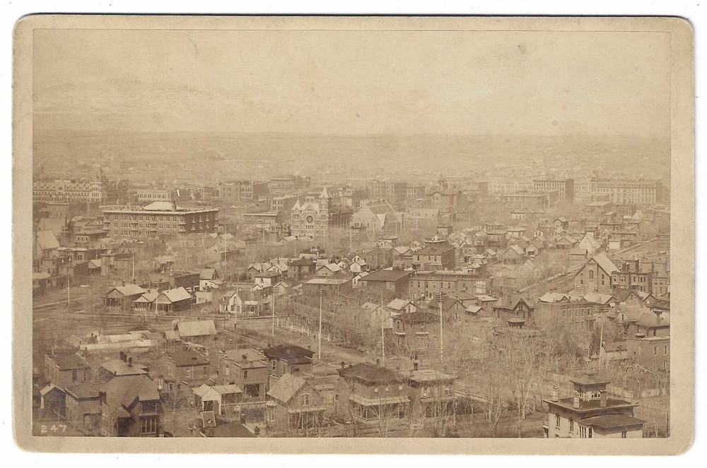 William Henry Jackson / Panorama of Denver 1885