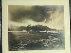 Point Bonita On a Stormy Day Old Photography Historical Sausalito San Francisco