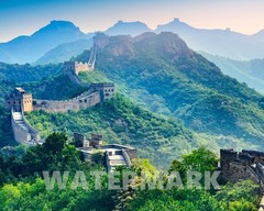GREAT WALL OF CHINA Glossy 8×10 Photo Ancient Architecture Poster
