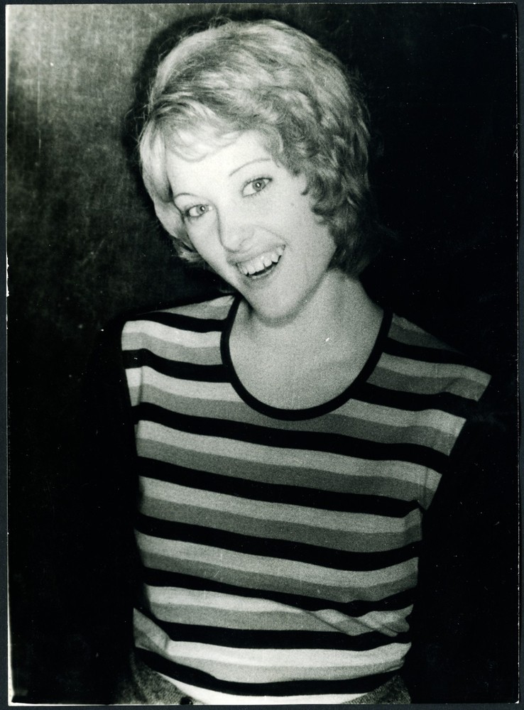 Larger size, blonde girl e amazing eyes, vintage fine art Photograph, 1970’s