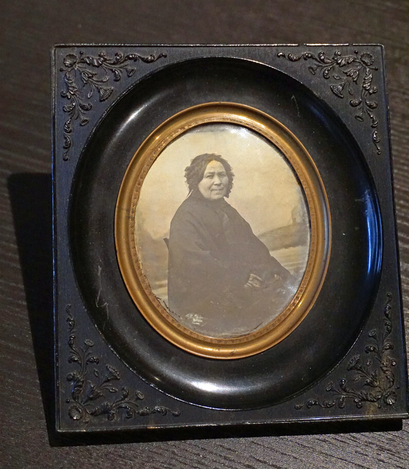 Deutsche Daguerreotypie, ca. 1/6-Platte, im seltenen Union-Case Rahmen