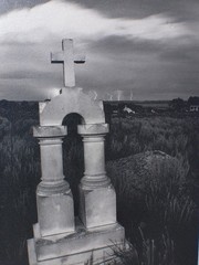 «Distance Lighting» RAY BELCHER, Silver Gelatin Print , Galisteo New Mexico