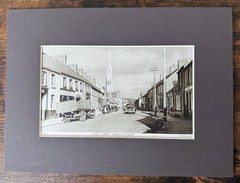 Matted Print O’Niell Street Carrickmacross Vintage Irish Photograph