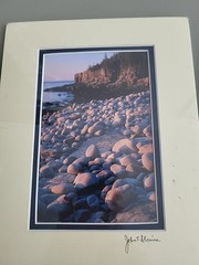Photography Print By John T Slonina Matted 8×10 Acadia National Park-Otter Cove