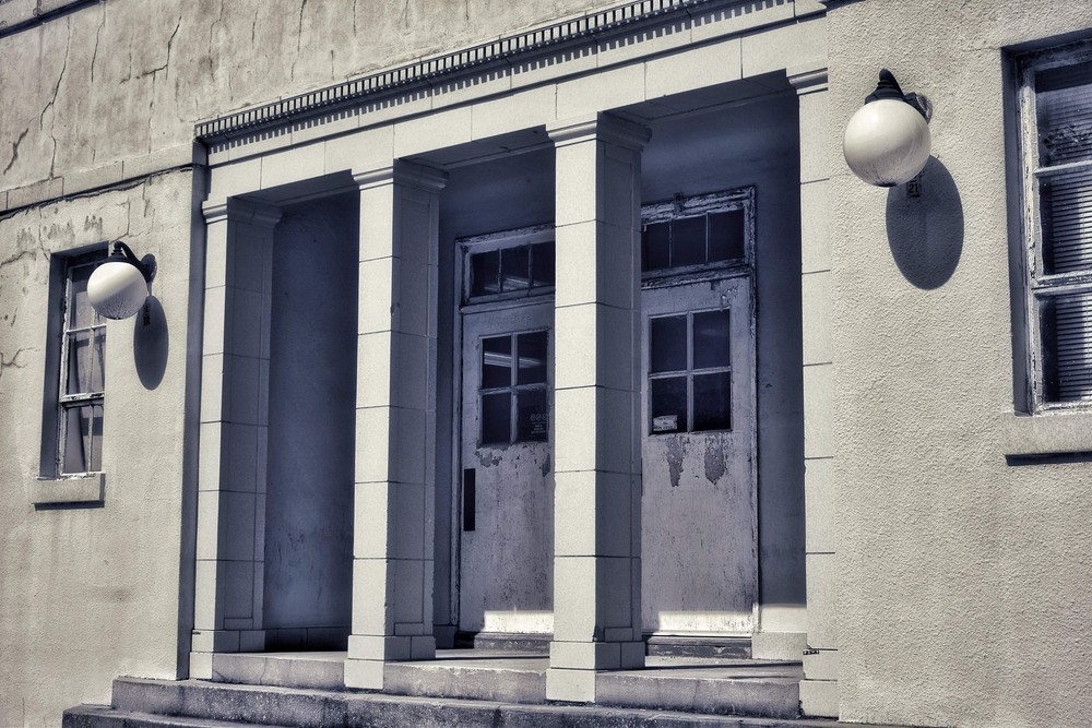 «Backstage Past» Architecture Wall Art & Prints
