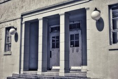 «Backstage Past» Architecture Wall Art & Prints