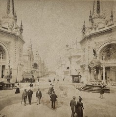 World’s Fair Paris 1900 Stereo Photo Album Vintage Albumine Tirage Original